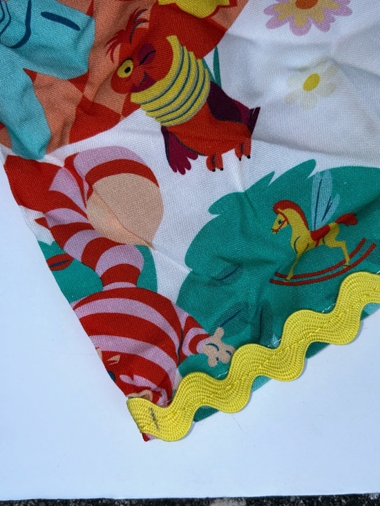 Alice in Wonderland Button Up Top & Short Set - Picture 6 of 6